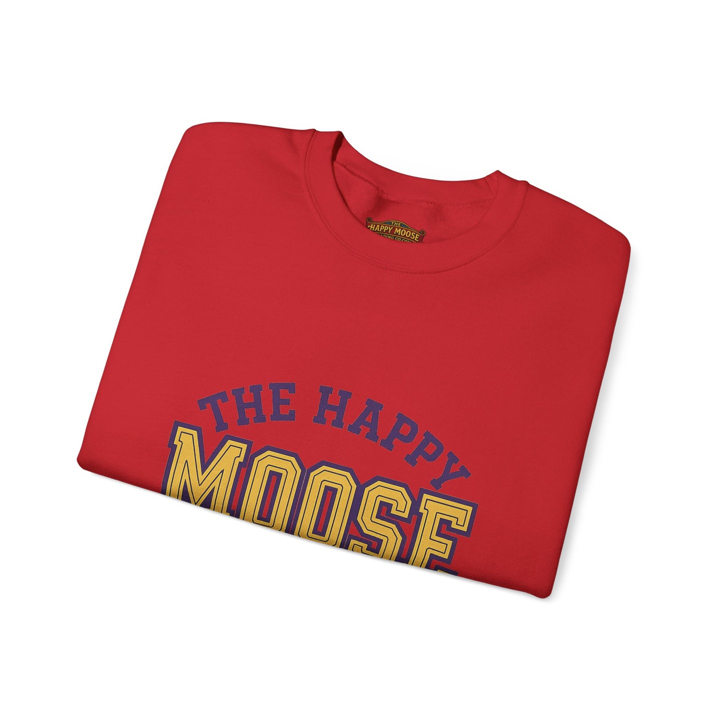 Happy Moose Crewneck Sweatshirt — Vintage Trading Co. Logo