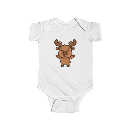 Baby Vest Infant Bodysuit – Adorable Baby Moose
