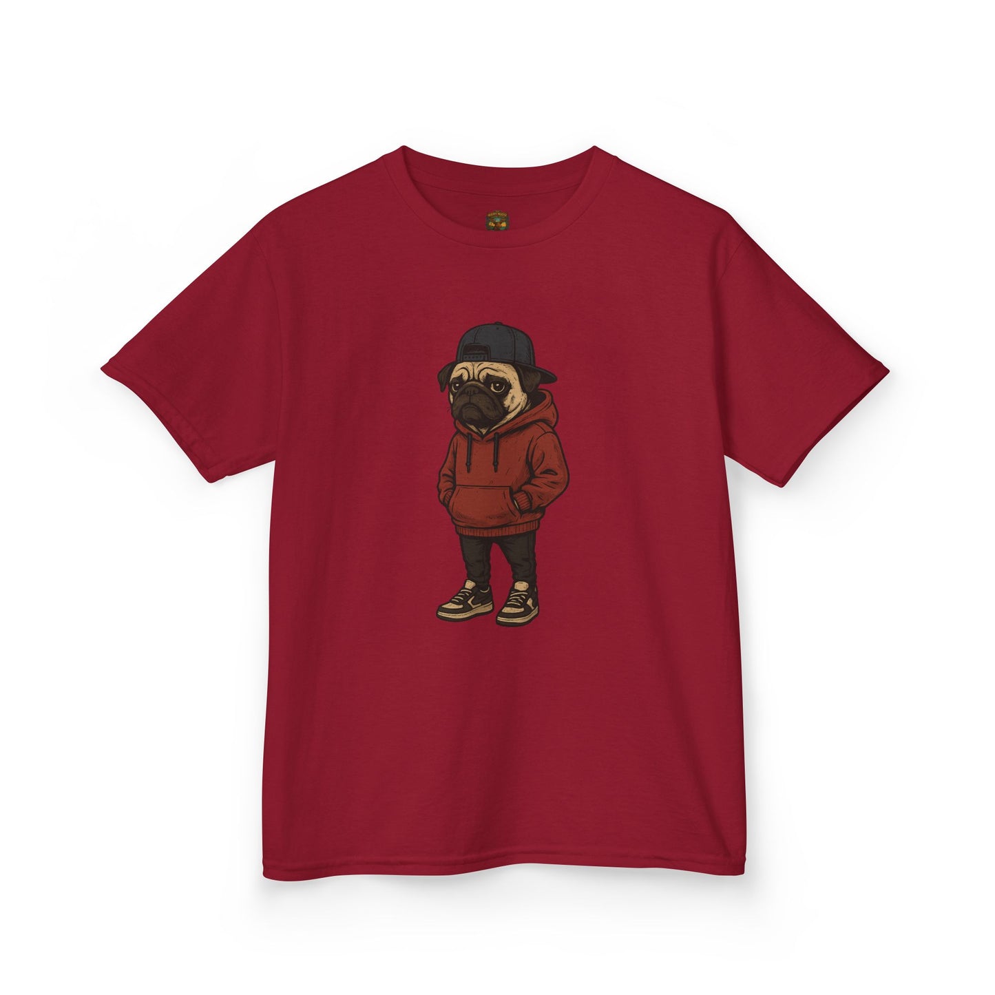 Cool Pug Kids T-Shirt — Cute Pug Graphic Tee for Children