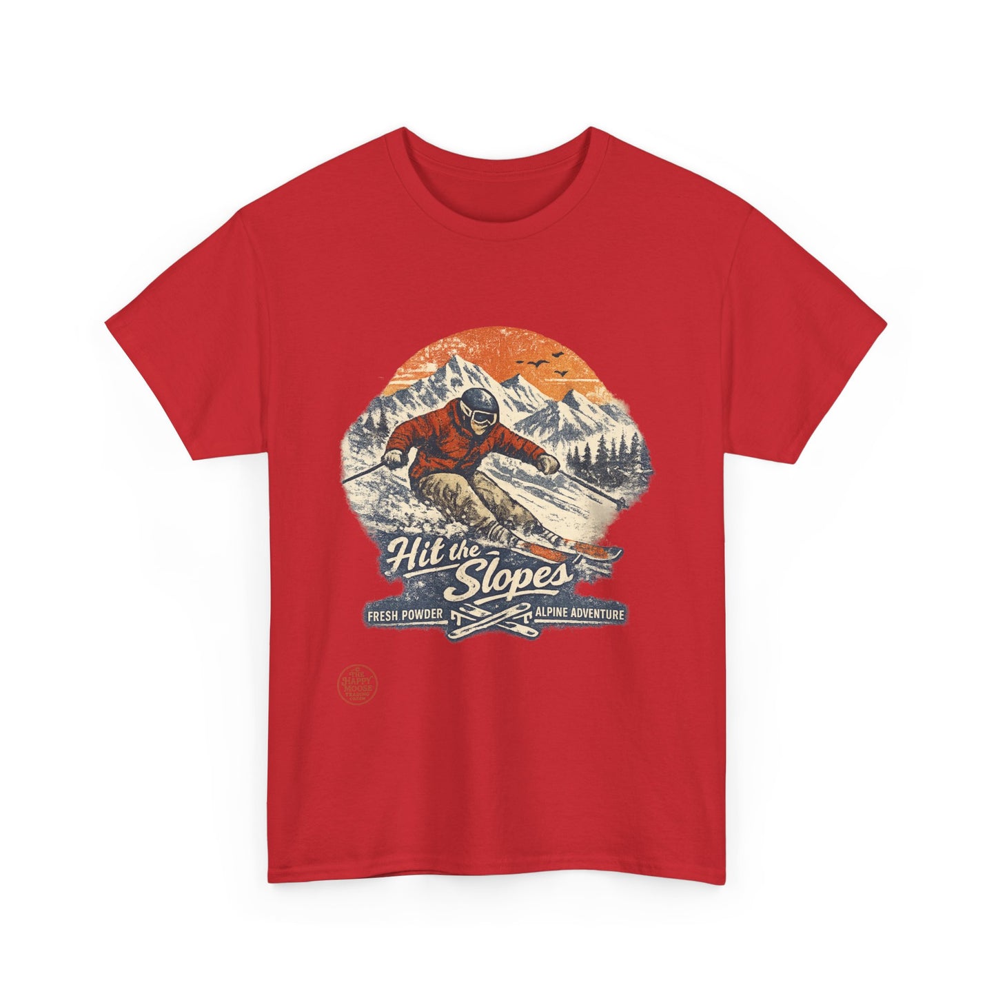 Ski Vintage 'Hit the Slopes' T-Shirt
