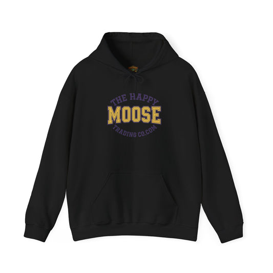 The Happy Moose Hoodie - Vintage Trading Co. Logo Sweatshirt