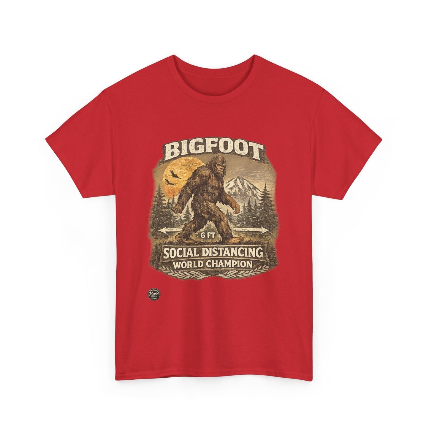Bigfoot "Social Distancing World Champion" T-Shirt
