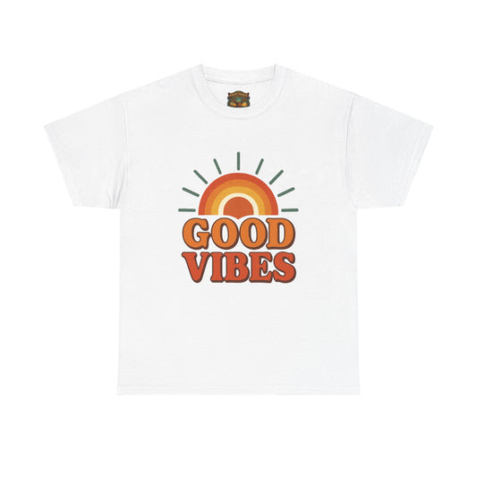 Good Vibes T-Shirt | Positive Typography Tee