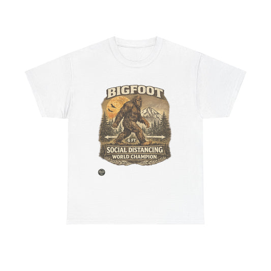 Bigfoot "Social Distancing World Champion" T-Shirt