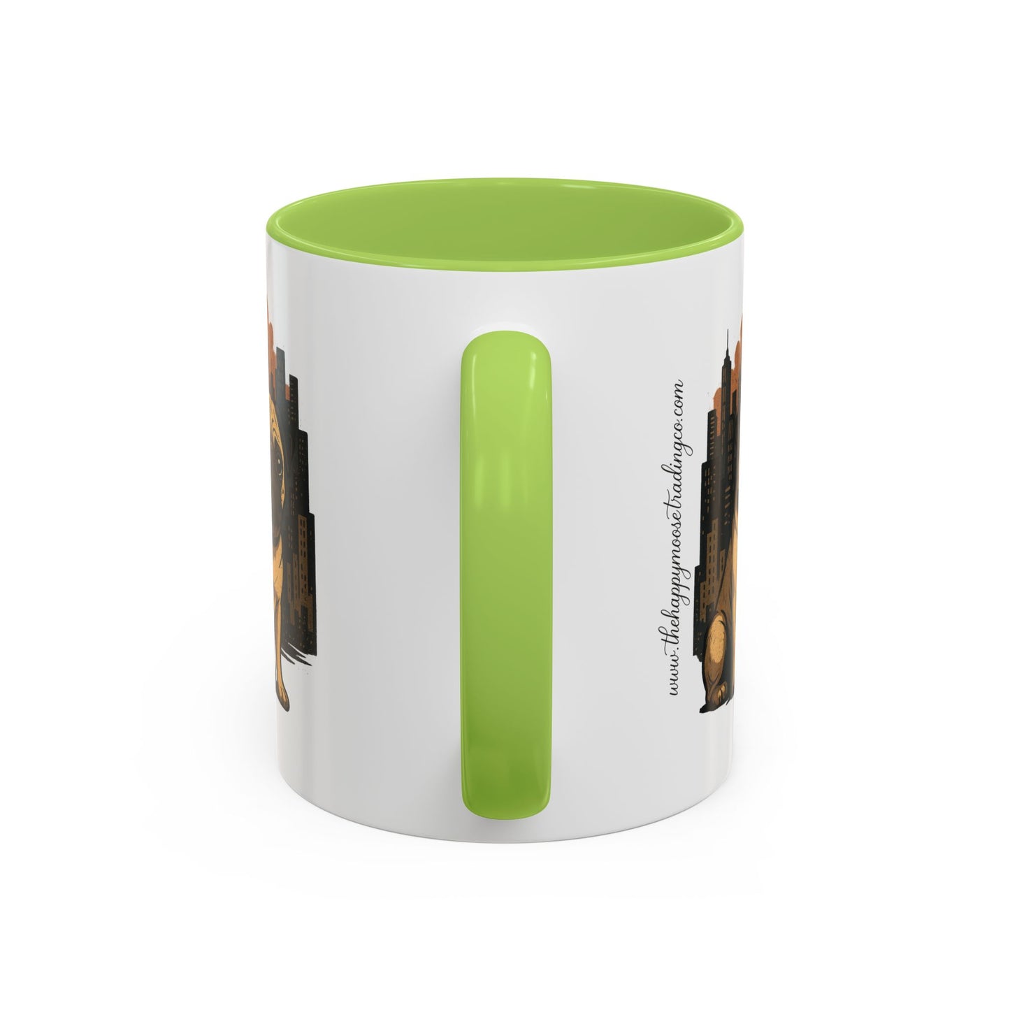 My Pug Mug Coffee Mug — Rustic Mountain Sunset Design