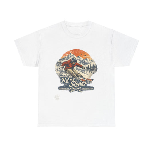 Ski Vintage 'Hit the Slopes' T-Shirt