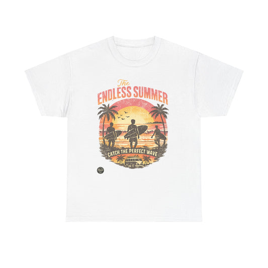 Endless Summer Surf T-Shirt — Catch the Perfect Wave Beach Tee