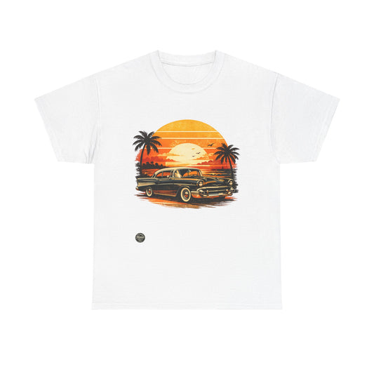Vintage Sunset Cruiser T-Shirt #E2985