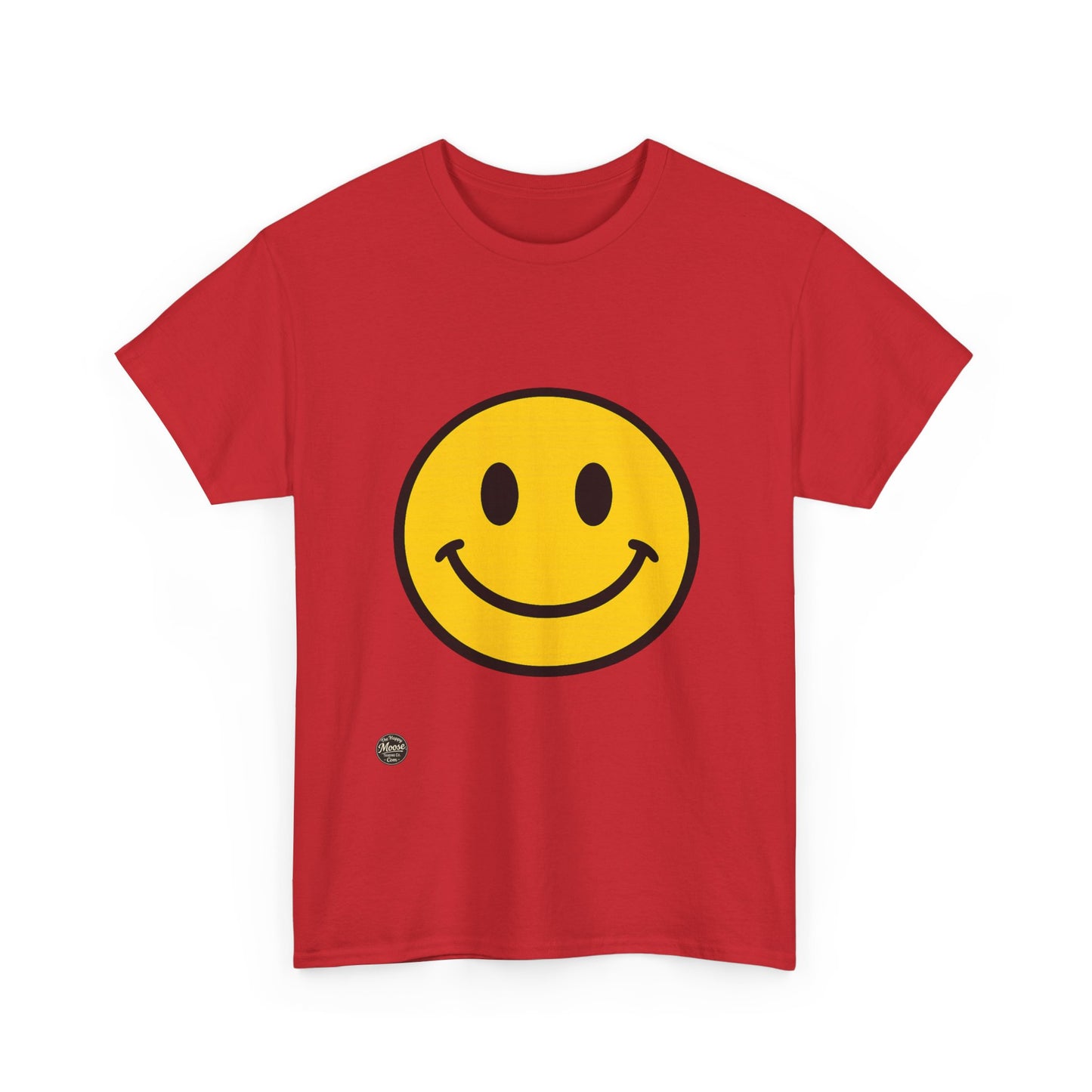 Smiley Face Graphic Tee — Retro Happy Emoji T-Shirt