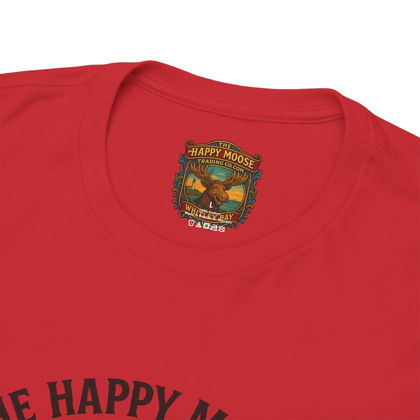Happy Moose Motorcycle Club Route 66 T-Shirt | Moose Biker Tee