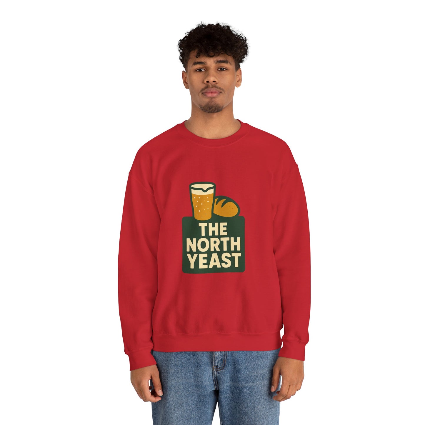 Crewneck Sweatshirt — The North Yeast Beer & Bread Logo