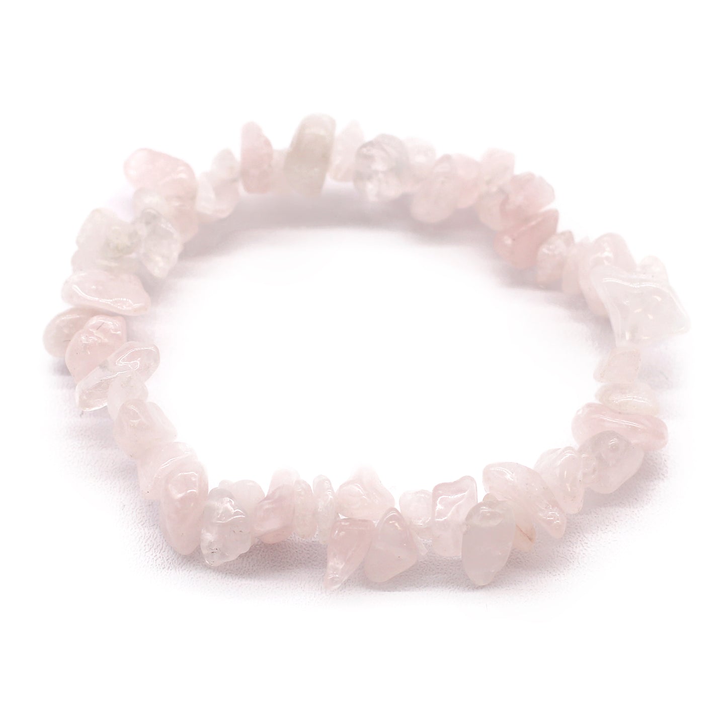 Chipstone Armband - Rosenquarz