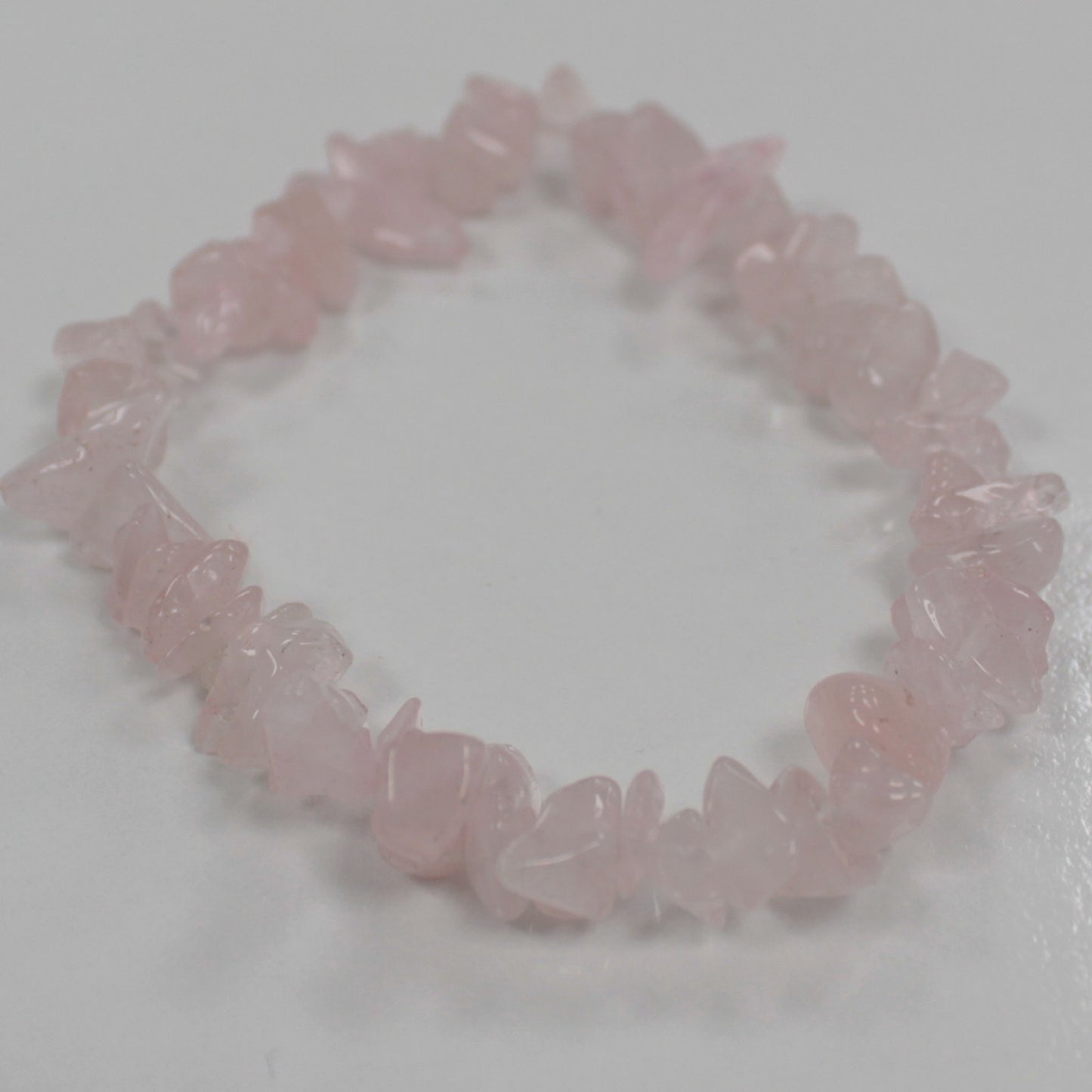 Chipstone Armband - Rosenquarz