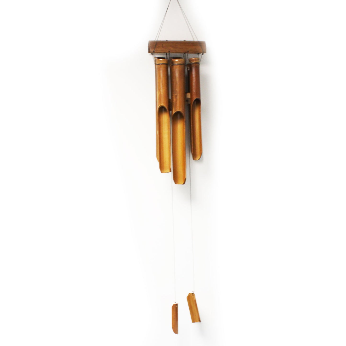 Bambus-Windspiel – Natürliches Finish – 6 mittelgroße Röhren