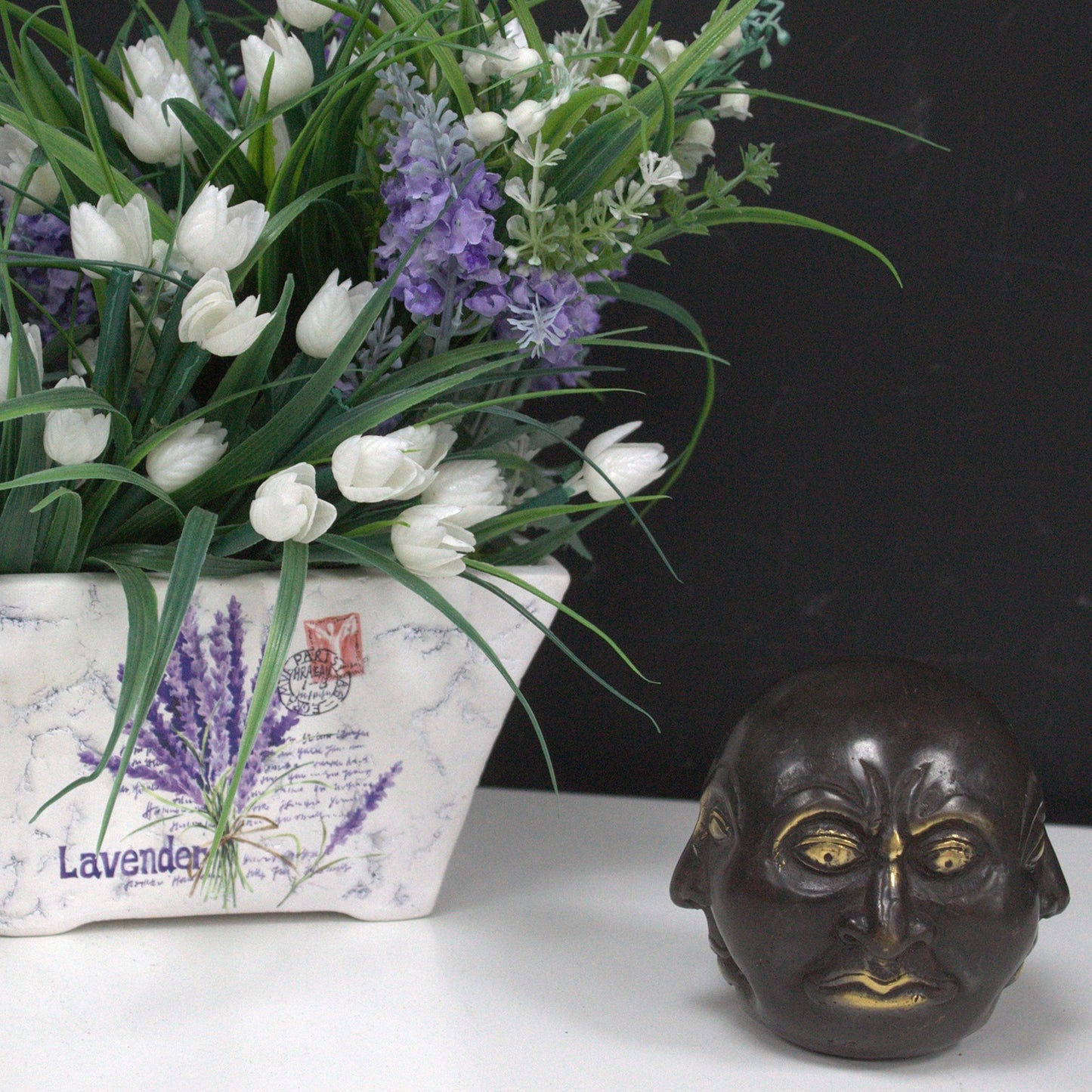 Fengshui - Viergesichtiger Buddha - 10cm