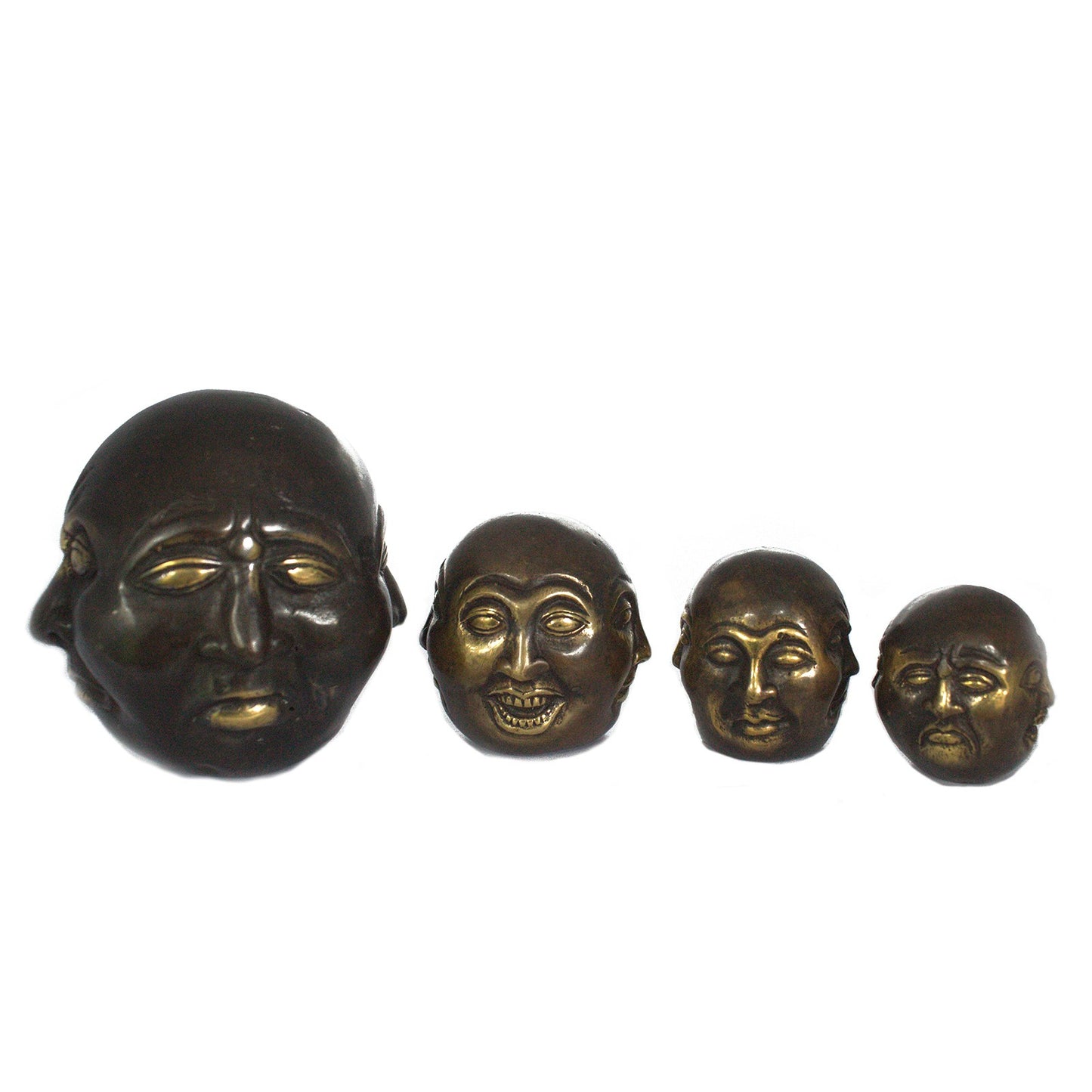 Fengshui - Viergesichtiger Buddha - 4,5cm