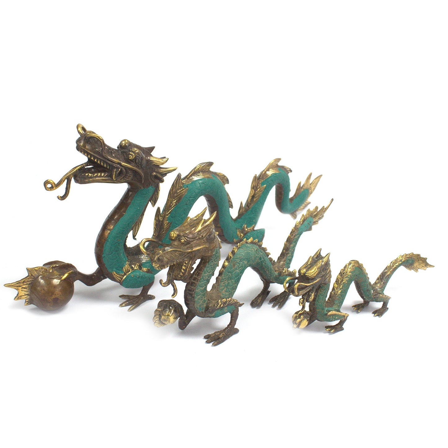 Fengshui - Großer Drache mit Ball - 45cm