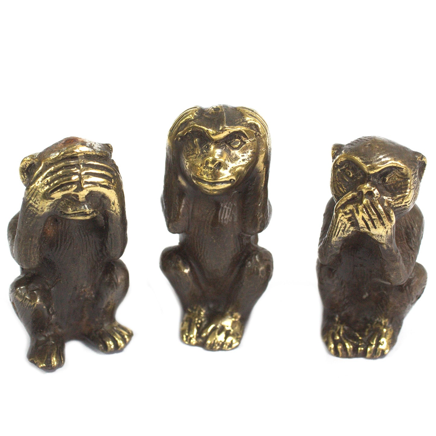 3er Set - See No Evil etc - Affen