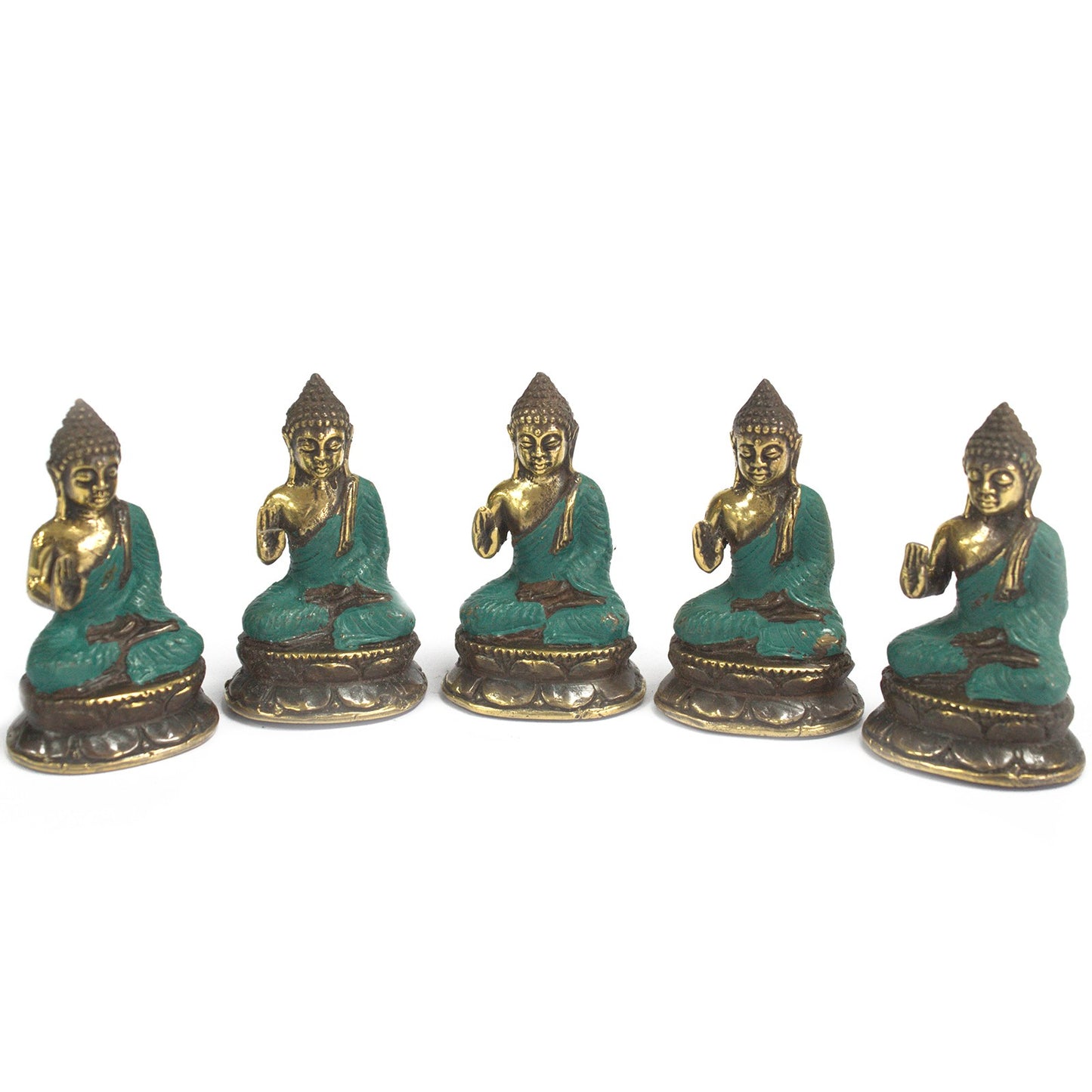 Mini-Buddha mit erhobener Hand