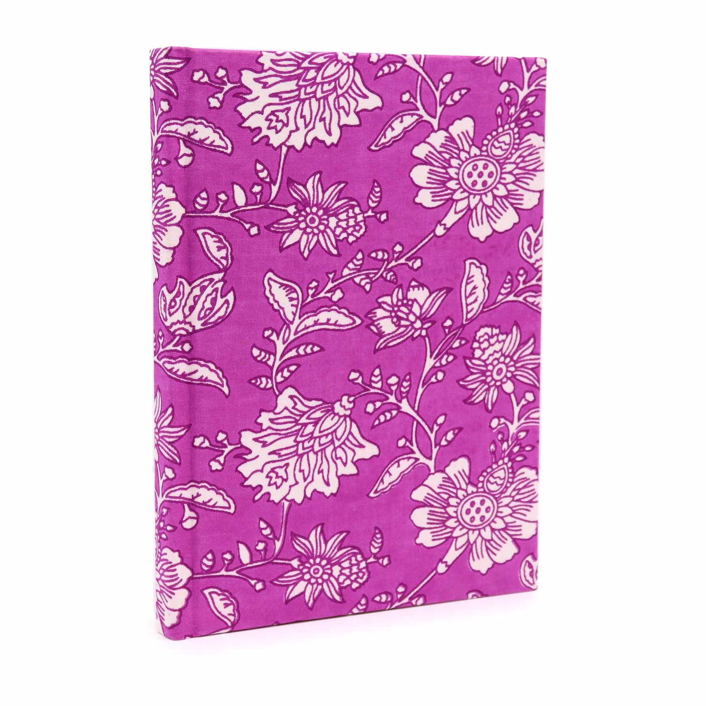 Notizbücher mit Baumwolleinband, 20 x 15 cm, 96 Seiten, Antik-Fuchsia