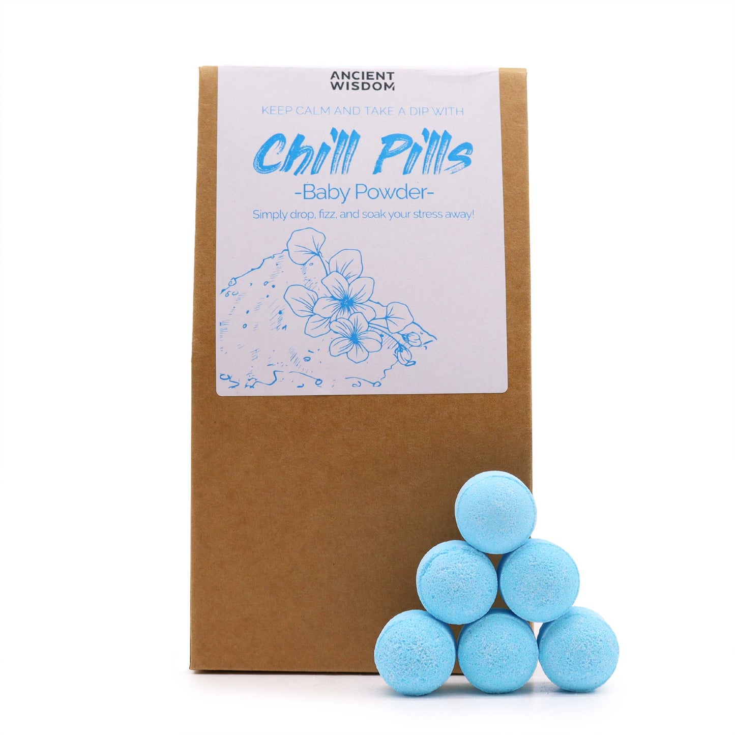 Chill Pills Geschenkpackung 350 g - Babypuder