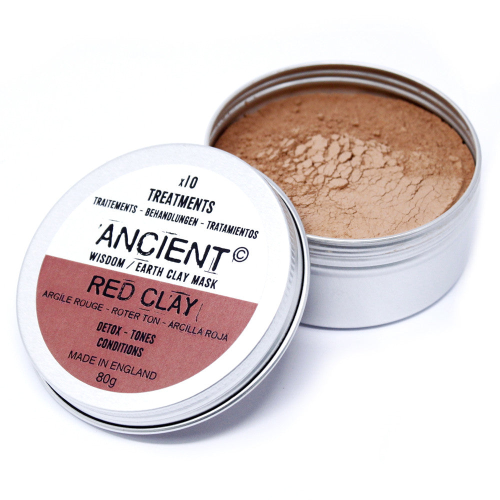 Gesichtsmaske aus roter Tonerde, 80 g