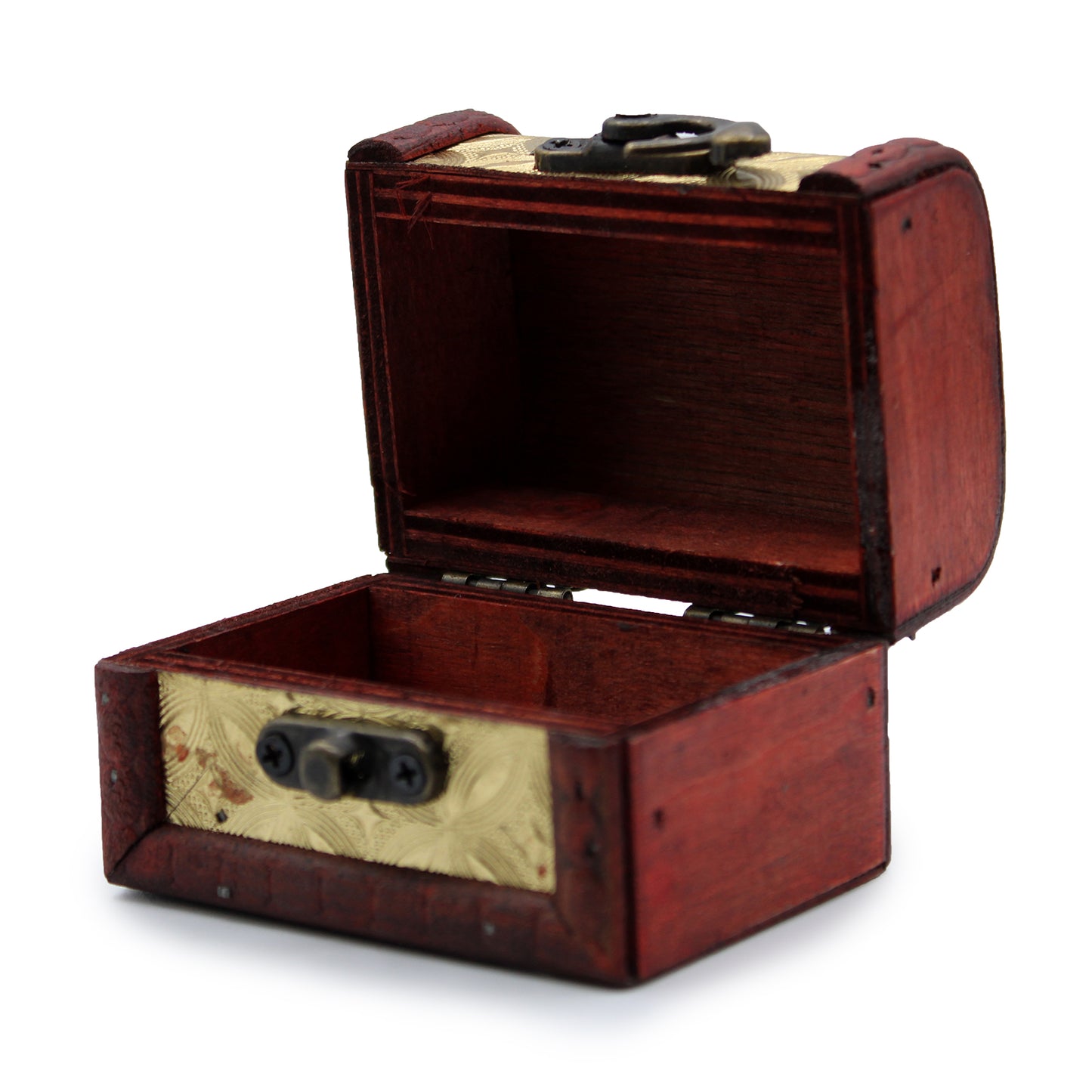 Mini Colonial Boxes - Gold. 5cm x 6cm x 6cm