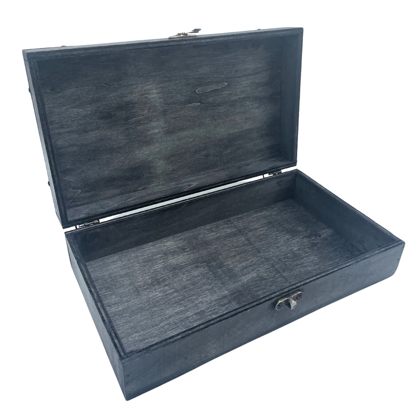 Tea / Gift / Hamper Box - Grey. 26x14.5x6.8 (cm)
