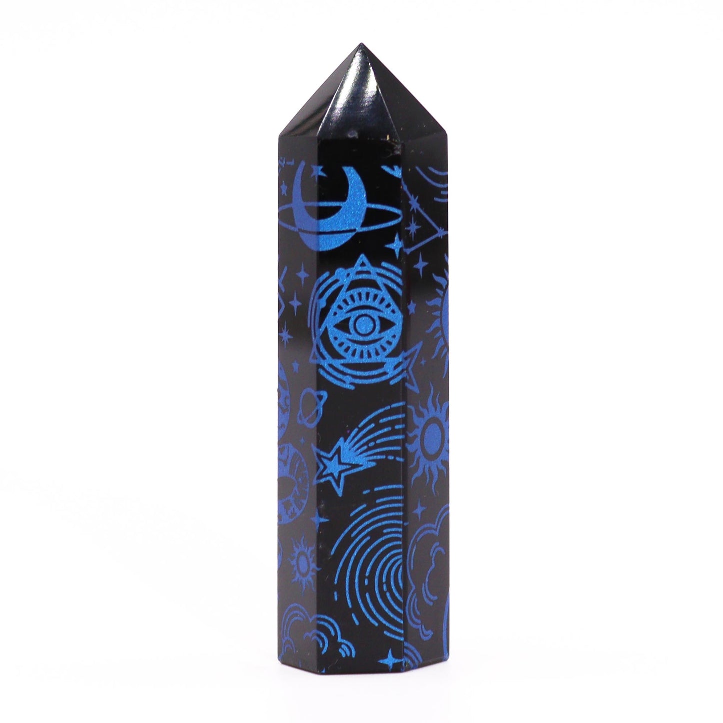 Schwarze Obsidianspitze - Mystic Story - Mitternachtsblau