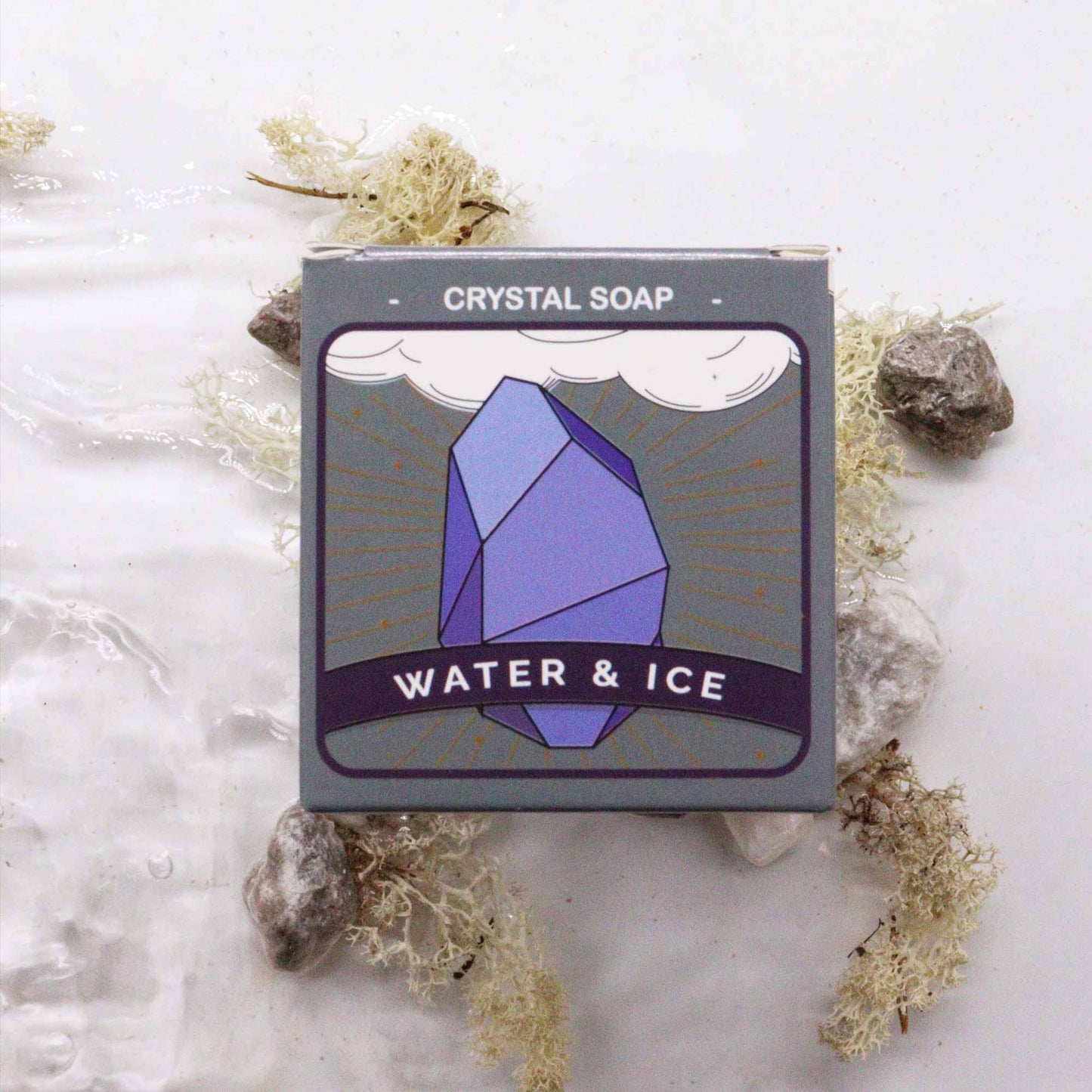 Kristallelementseife - Wasser