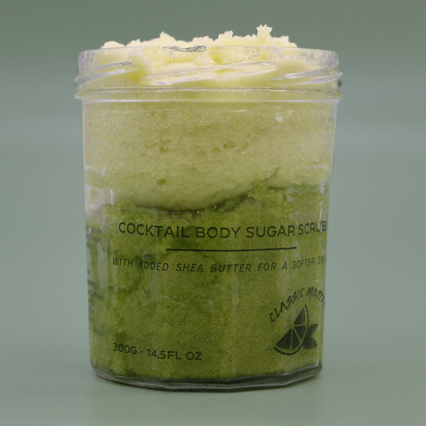 Duftendes Zucker-Körperpeeling – Klassischer Mojito, 300 g