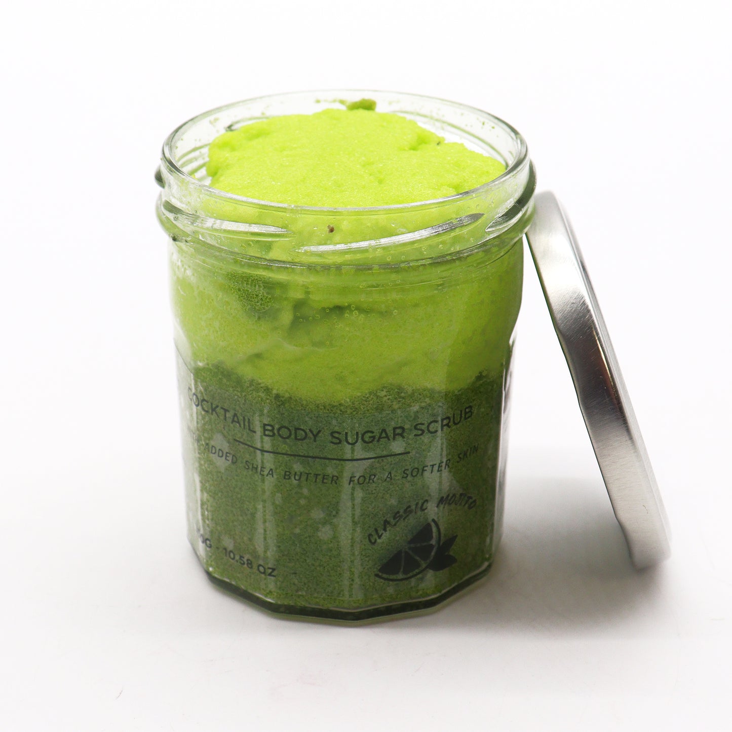 Duftendes Zucker-Körperpeeling – Klassischer Mojito, 300 g