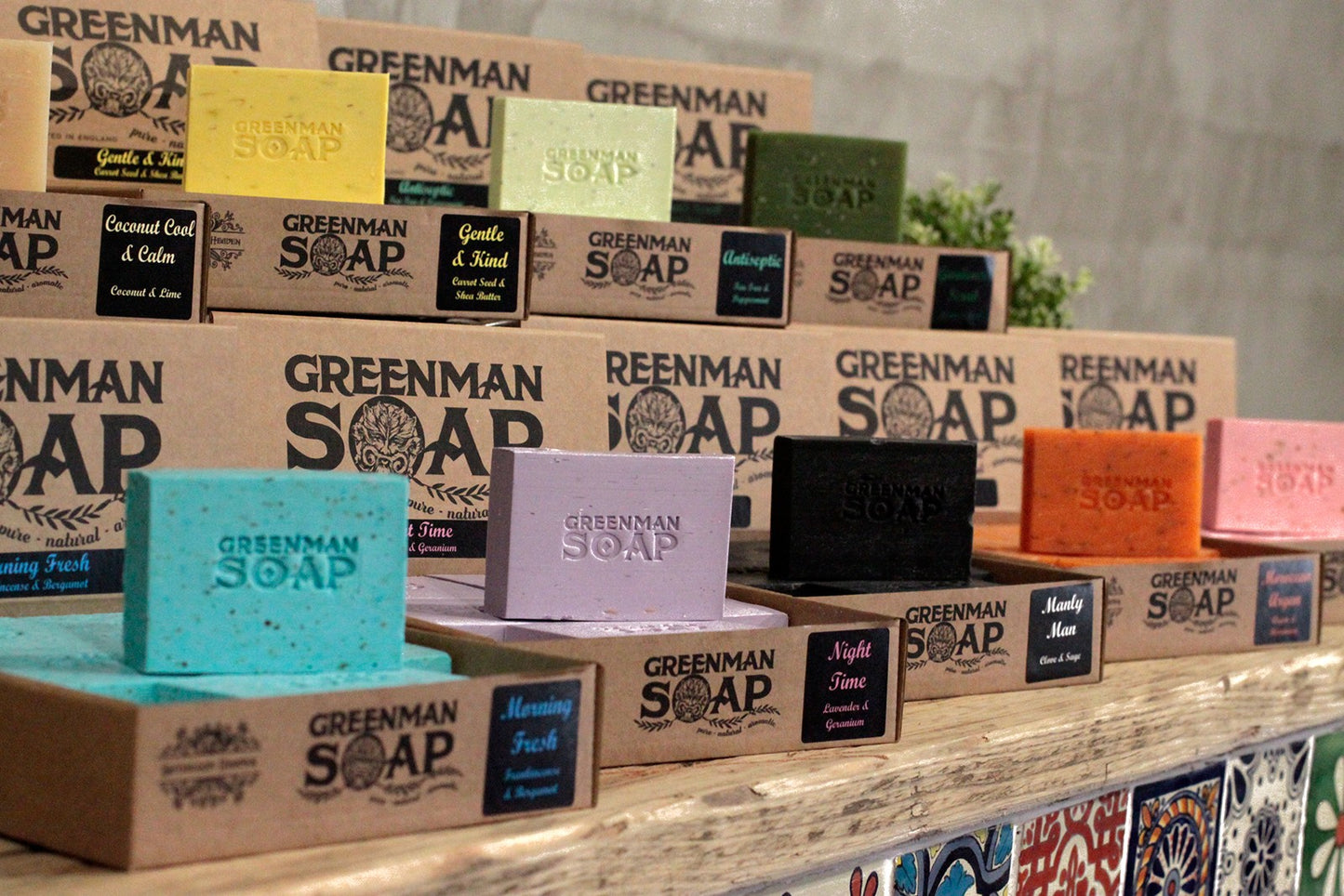 Greenman Seifenstück 100 g – Gärtnerpeeling