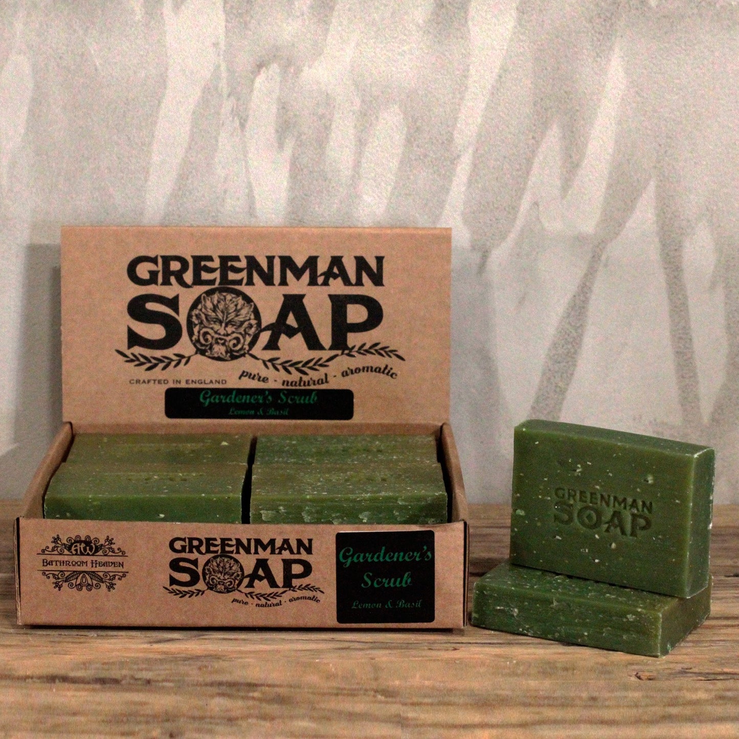 Greenman Seifenstück 100 g – Gärtnerpeeling