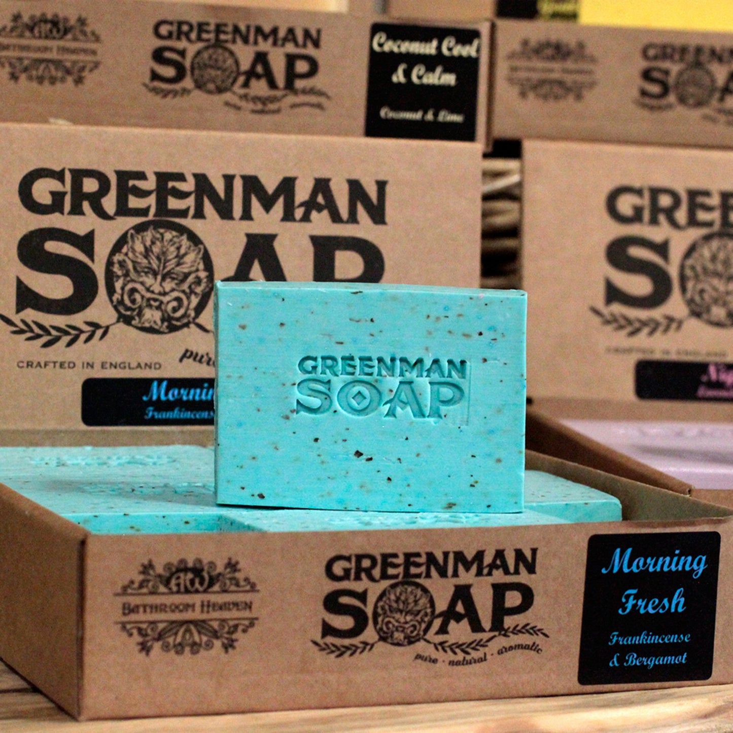 Greenman Seifenstück 100g - Morgenfrisch