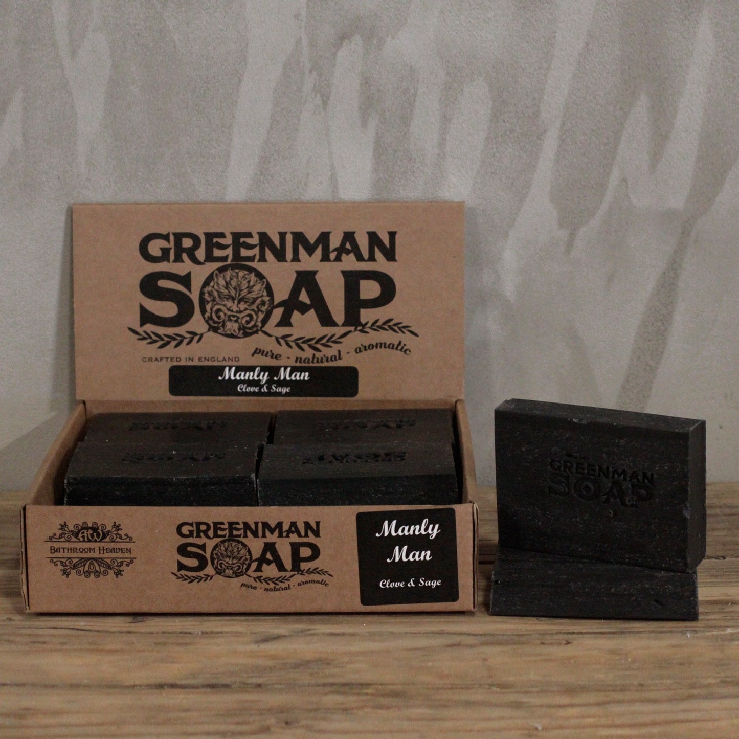 Greenman Seifenstück 100g - Manly Man