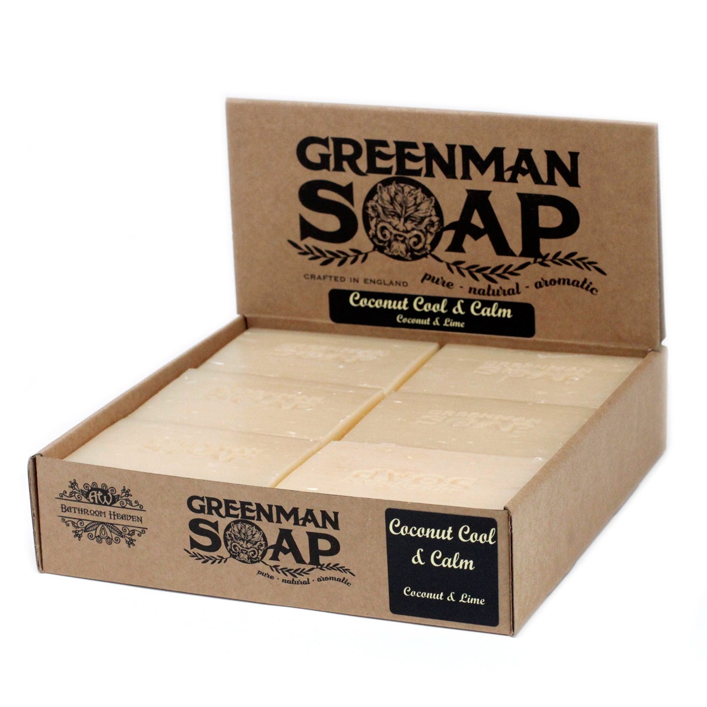Greenman Seifenstück 100 g - Kokosnuss Cool & Calm