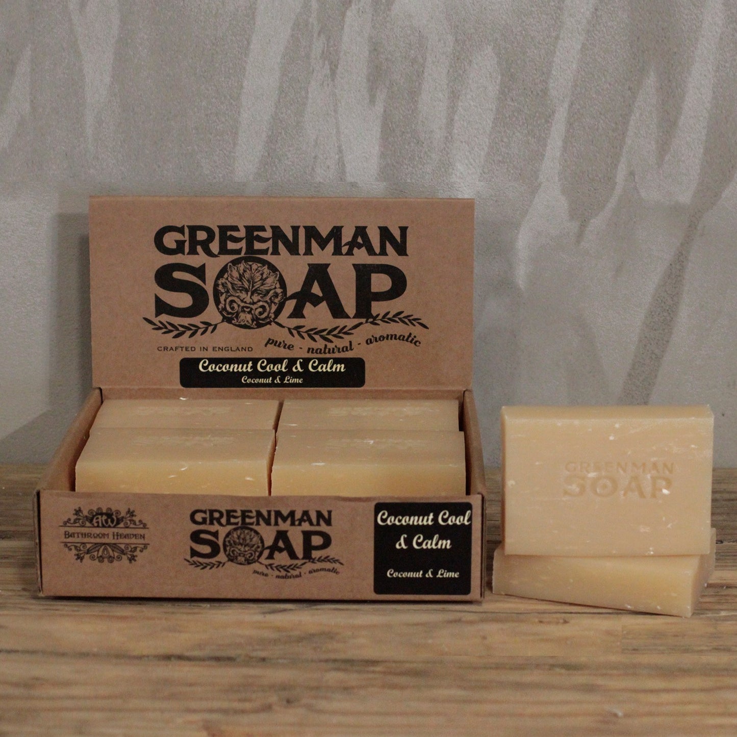 Greenman Seifenstück 100 g - Kokosnuss Cool & Calm