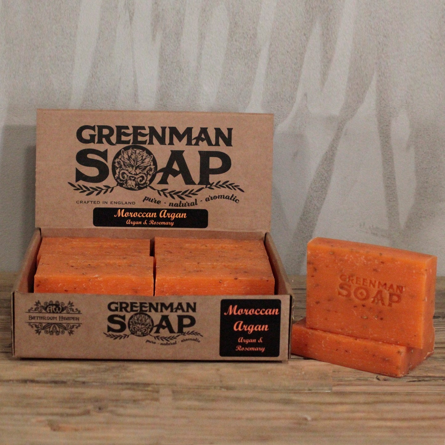 Greenman Seifenstück 100 g – Marokkanisches Argan