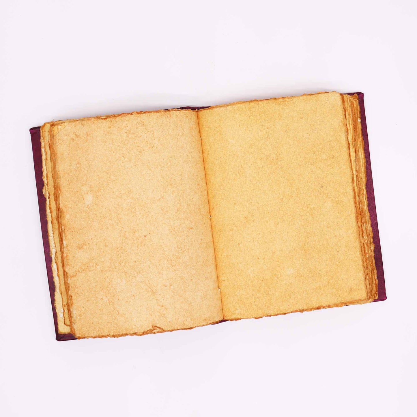 Heafty Red Tan Buch – Zink Hamsa Dekor – 200 Büttenrandseiten – 26 x 18 cm