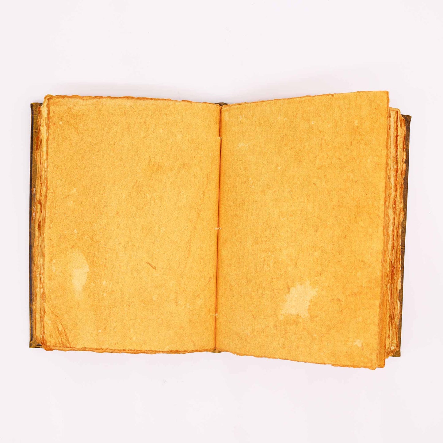 Heafty Coffee Tan Book – Zink-Eulen-Dekor – 200 Seiten mit Büttenrand – 26 x 18 cm