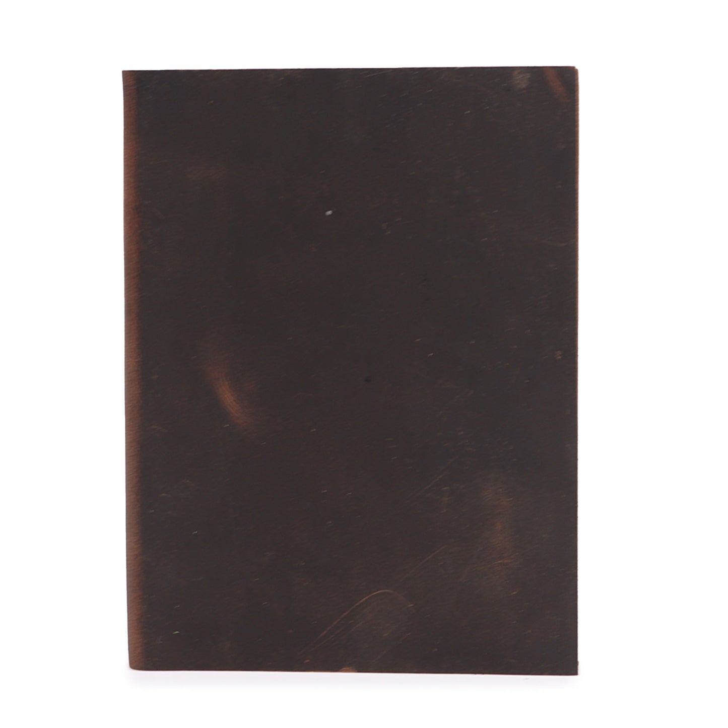 Schwarzes, hellbraunes Notizbuch für den Alltag – 100 linierte Seiten – 20 x 15 cm