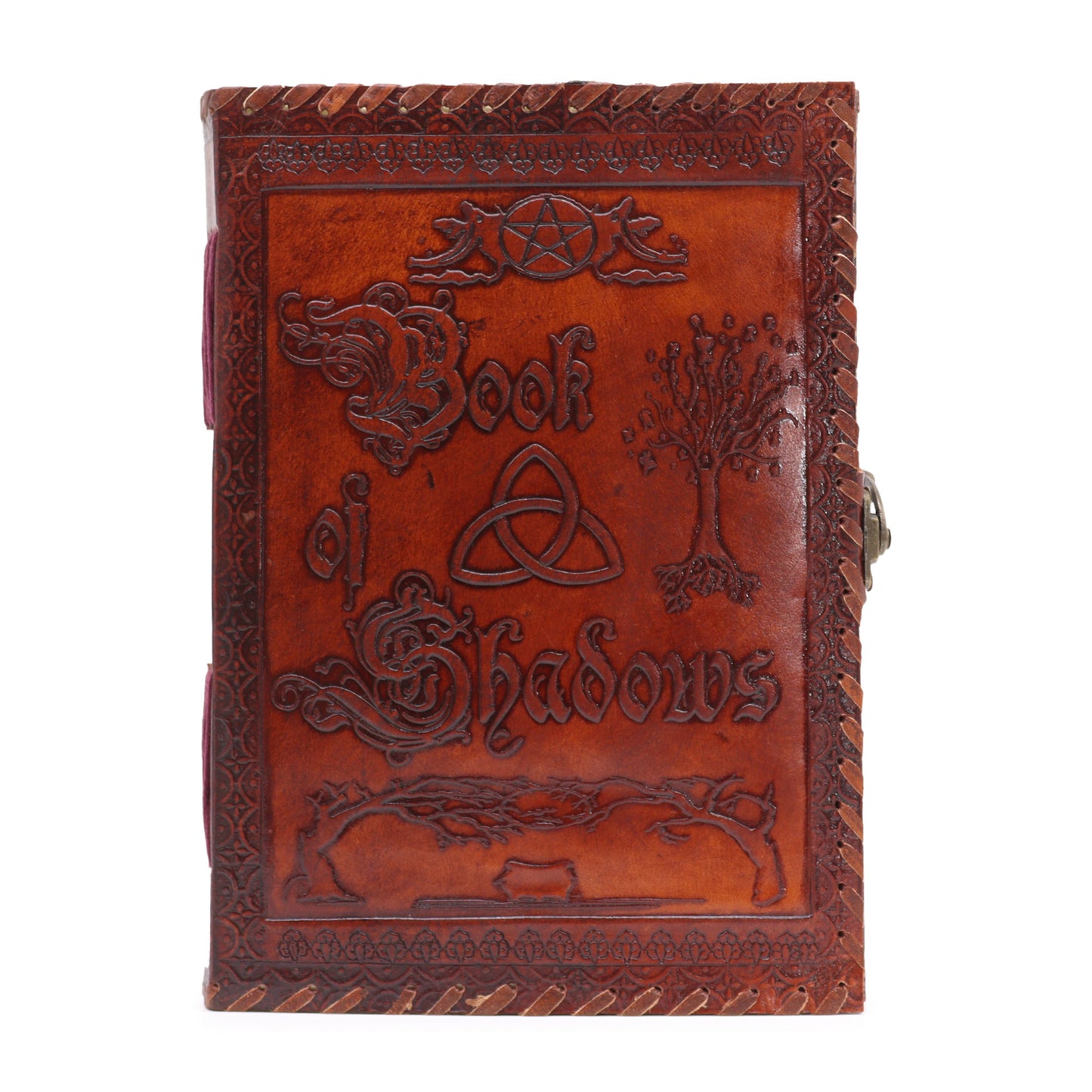 Großes Buch der Schatten – Dunkelbraun – 200 Seiten mit Klarschnitt – 25 x 18 x 3 cm