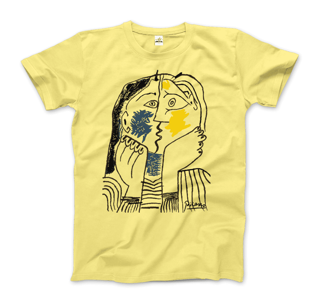 Pablo Picasso the Kiss 1979 Artwork T-Shirt