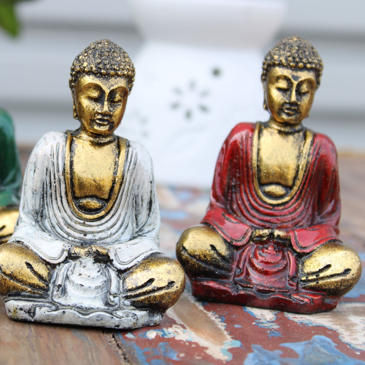 Goldener Mini-Buddha (verschiedene Farben)