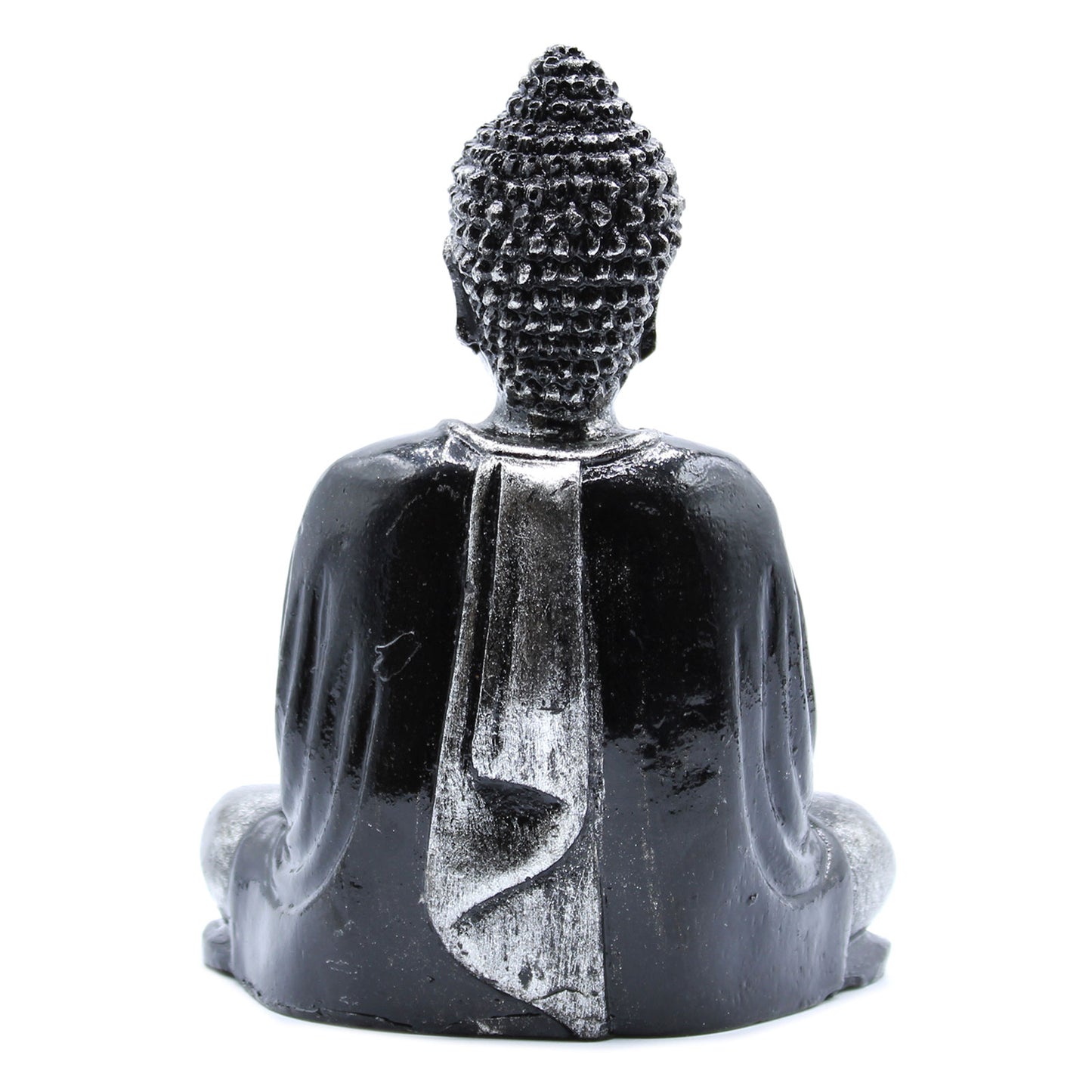 Schwarz-grauer Buddha - Mittel