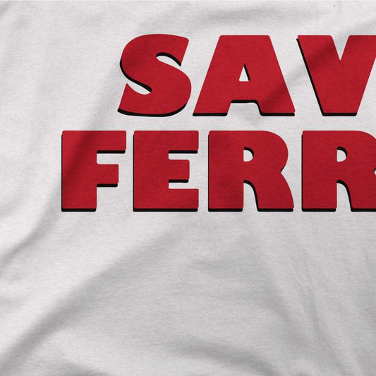 Rette Ferris vor Ferris macht blau T-Shirt