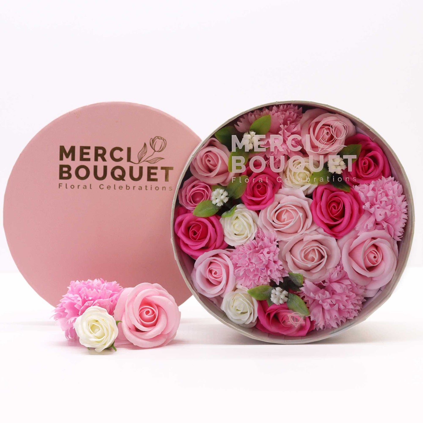 Runde Box - Baby Blessings - Rosa