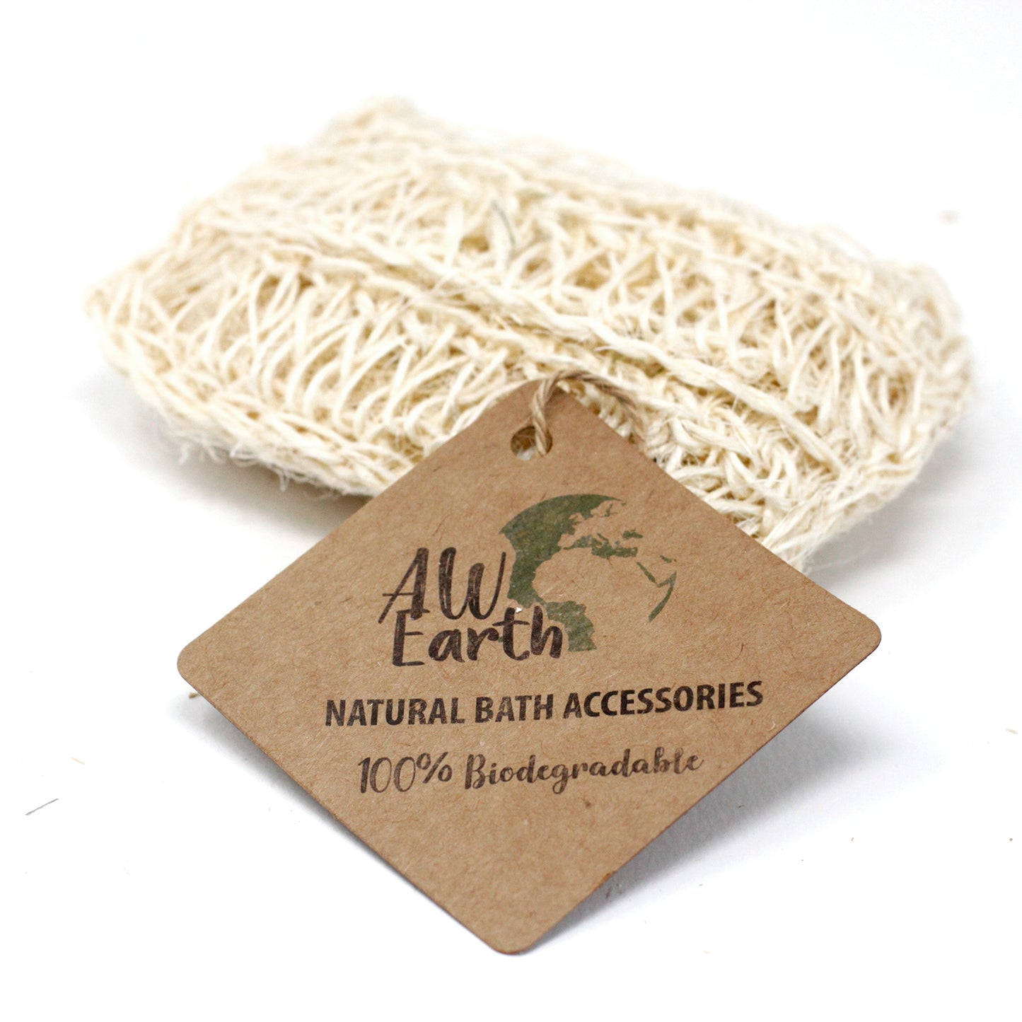 Sisal-Schwamm und Peeling - Weiches Peelingkissen