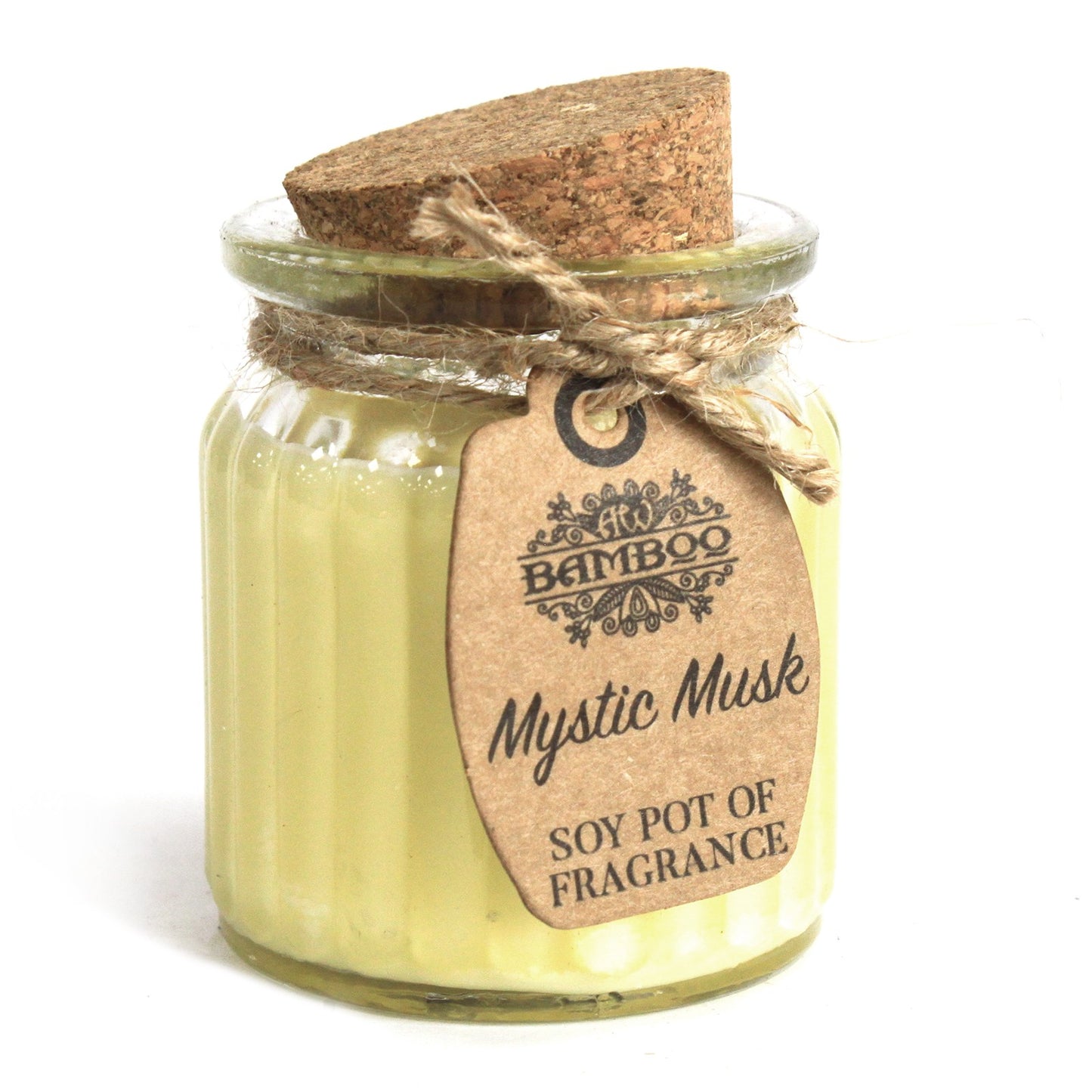 Mystic Musk Soja-Duftkerzen im Topf, 2 Stück